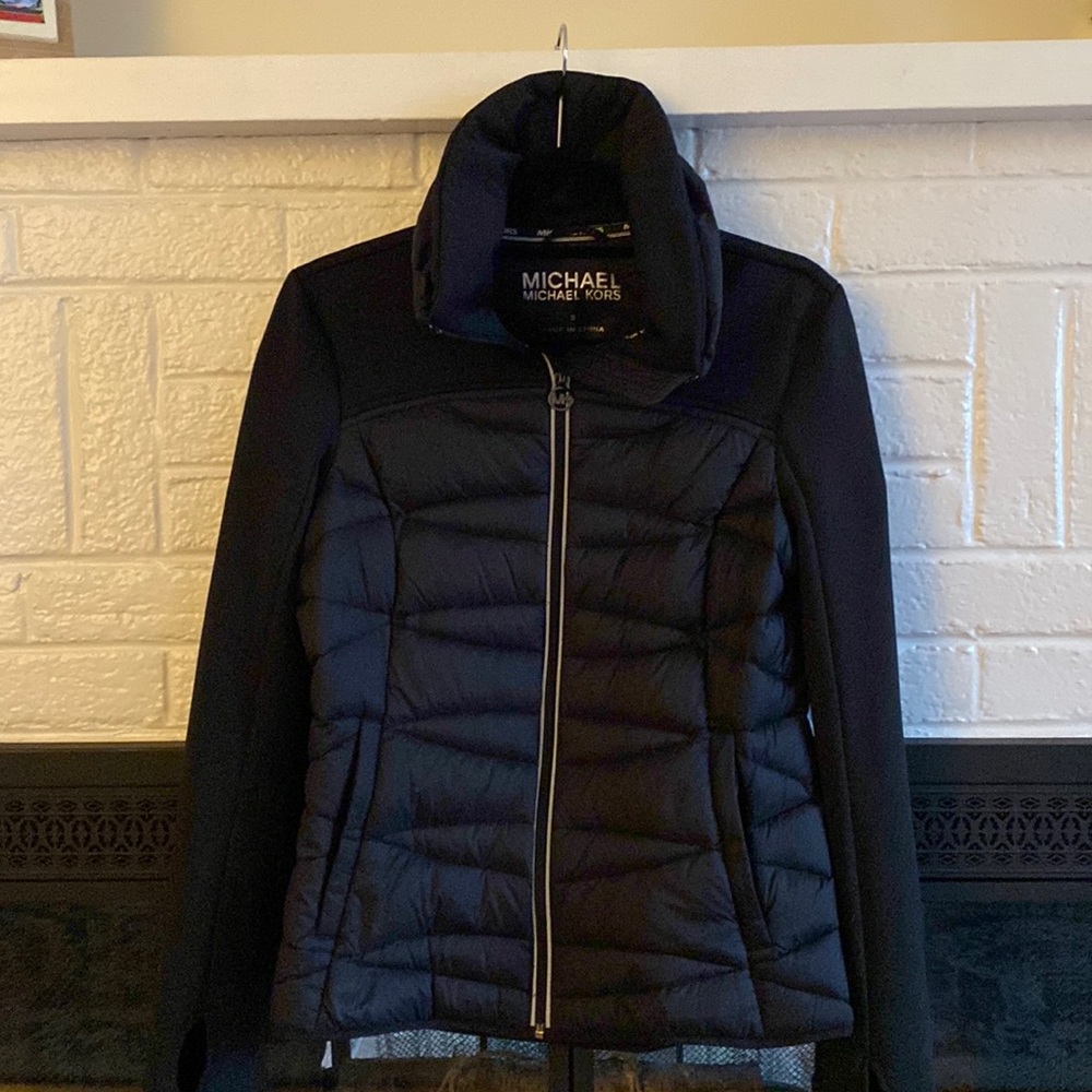 Michael Kors Women’s lightweight black coat